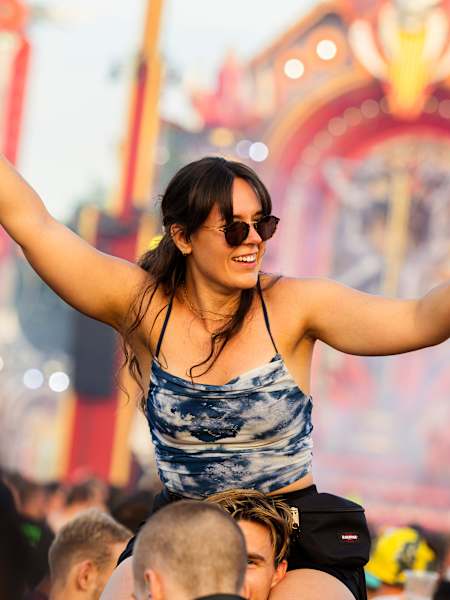 Red Bull at Defqon.1 in Biddinghuizen, The Netherlands on June 27, 2025.