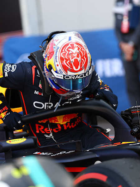 Max Verstappen (Oracle Red Bull Racing), cuarto clasificado, se baja de su coche en el parque cerrado durante el GP de F1 de Mónaco, el 25 de mayo de 2025 en Montecarlo, Mónaco.