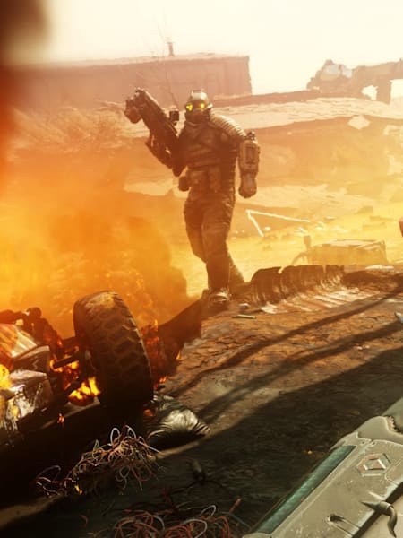 Screenshot of a Shrouded Immortal in Rage 2