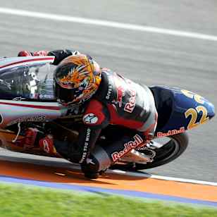 Cyril Carrillo racing at Rookies Cup Valencia 2007