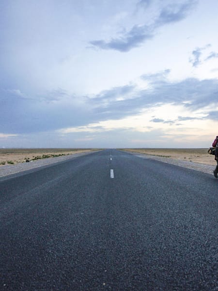 Arjun Bhogal walked from Wales to Australia on $5 a day
