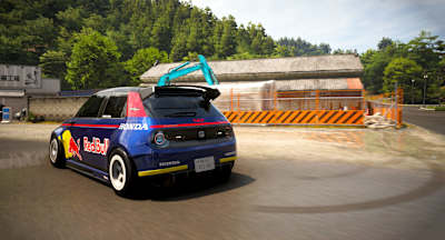 Screenshot aus Forza Horizon 6 zeigt Meis Haus.