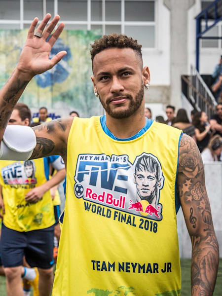 Neymar Jr at the Neymar Jr's Five 2018 World Finals