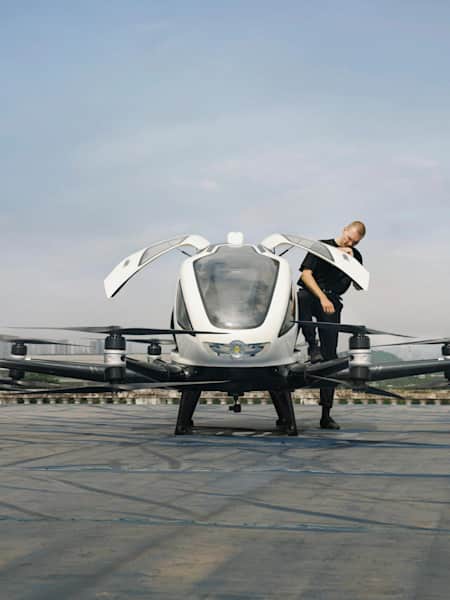 Human passenger drone discount