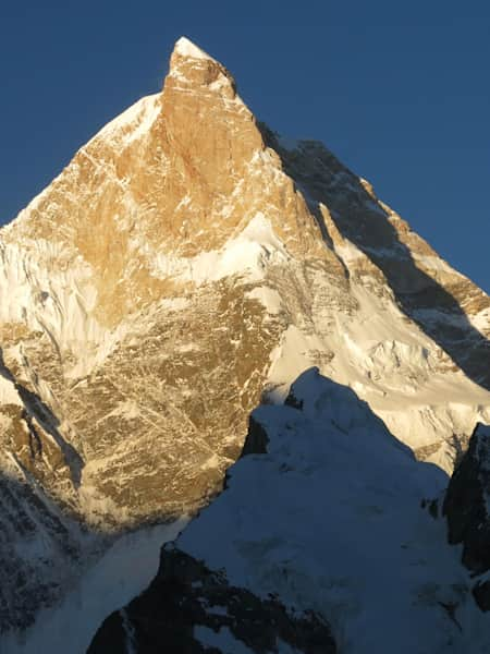 Jamais la face nord-est du K1 n'a été gravie