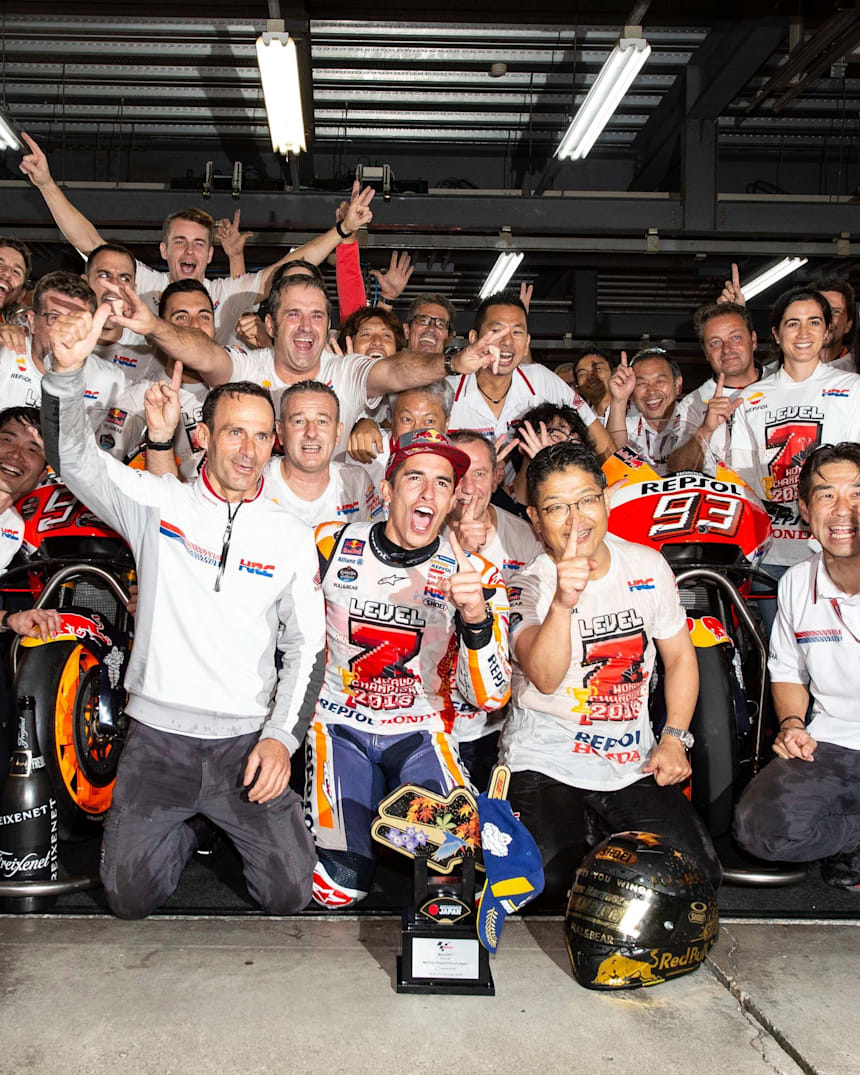 Marc Marquez Motogp Career Recap Bio He leans so far down in corners that at times his elbow becomes, along with his knee, a steadying point of contact with the tarmac.credit.cameron spencer/getty images.