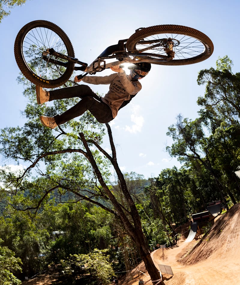 Bmx and top mountain bike