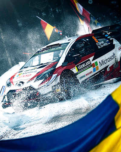 WRC Stop 2 Sweden Hero art