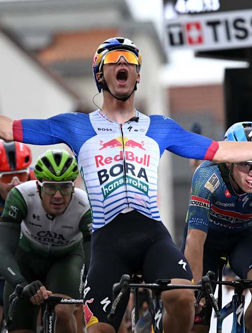 Alessio Magagnotti wins at the Deutschland Tour