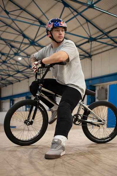 Kieran Reilly as seen at Asylum Skatepark in Nottingham, England.