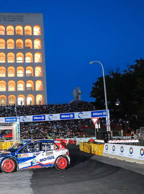 Rally di Roma Capitale visited EUR for a super special stage in 2017