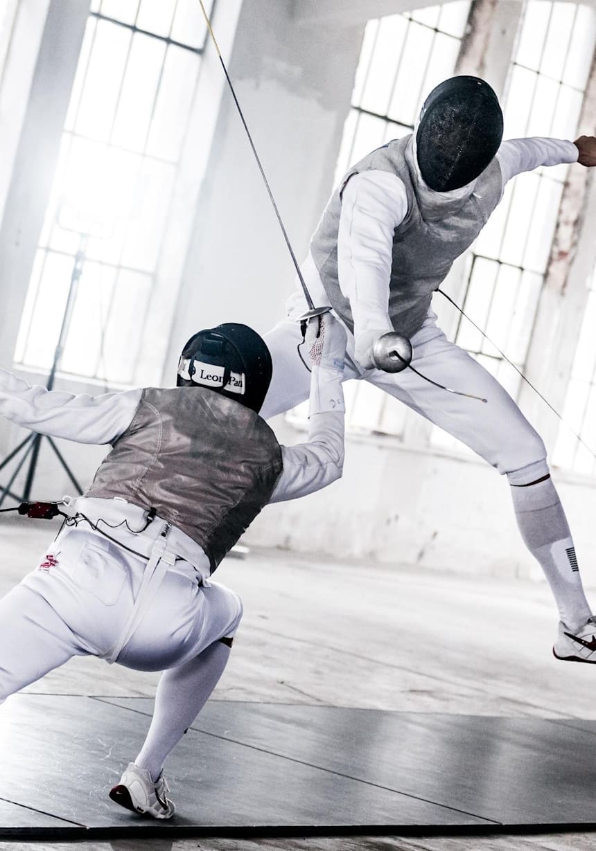 Watch Fencer Alex Choupenitch In Slow Mo Action Video