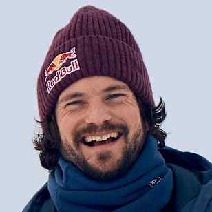Torey Pudwill poses for a portrait during Red Bull Project Carousel on Coon Lake, East Bethel, Minnesota, USA on February 12, 2025. 