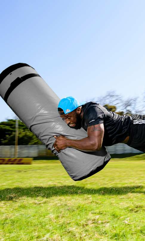 Siya Kolisi is seen during a training session in Cape Town, South Africa on September 7, 2020.