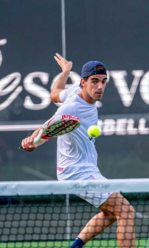Juan Lebrón Chincoa performs during Reserve Cup in Marbella, Spain on September 20, 2025.