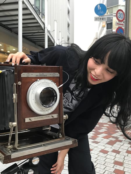 昔のカメラでフォトセッション＜渋谷×Licaxxx(リカックス