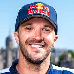 Sam Sunderland poses for a portrait ahead of his Race Around the World ride in London, United Kingdom on July 3, 2025.