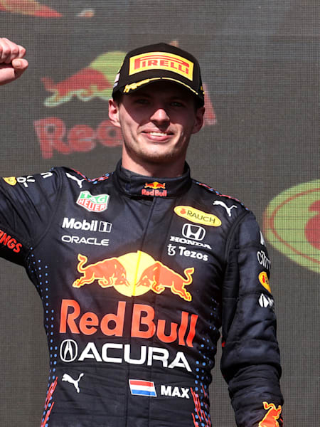 Max Verstappen of Red Bull Racing Honda at the United States Grand Prix on October 24, 2021.