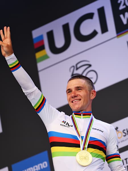 Zeitfahr-Weltmeister Remco Evenepoel