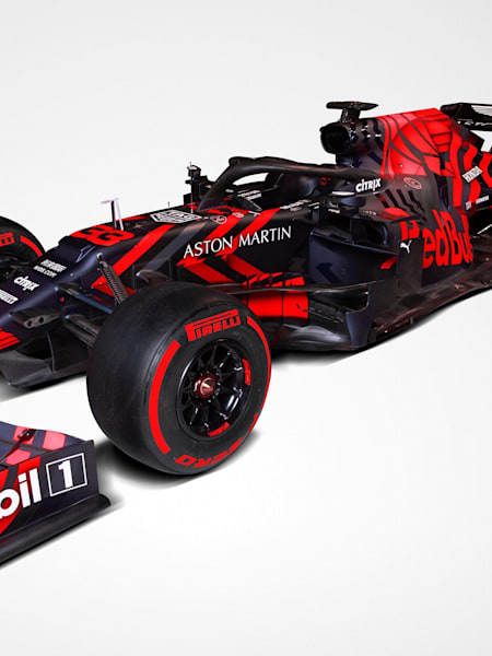 The RB15 - in a striking one-off launch livery