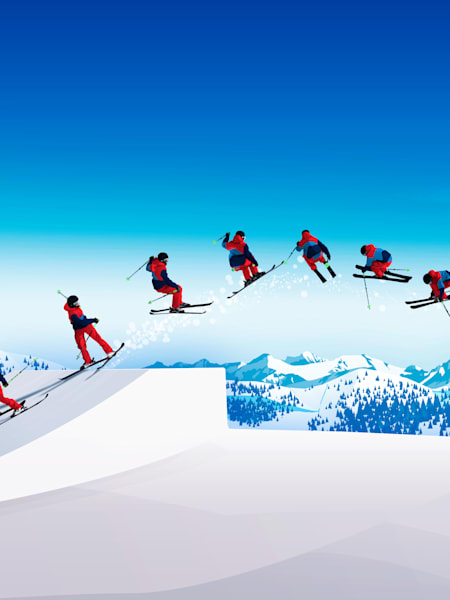 Kayak pistlerine dönüş