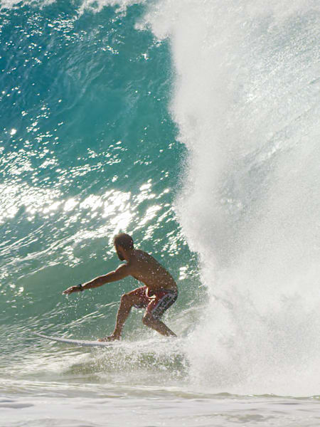 Indar Unanue en la ola perfecta