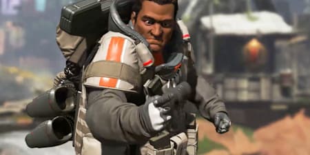 Captura de pantalla de Gibraltar en Apex Legends.