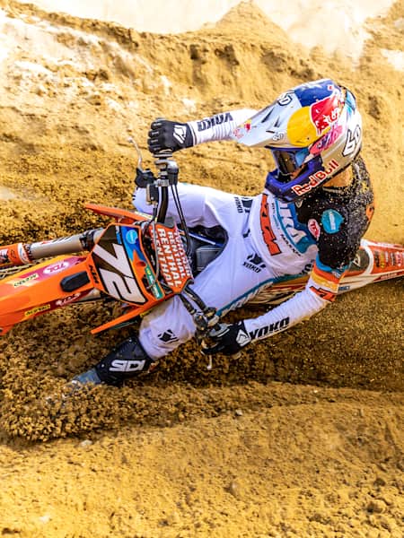 casque de motocross Red Bull