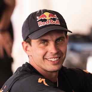 Szymon Godziek seen at Red Bull Rampage in Virgin, Utah, USA on 12 October, 2024.