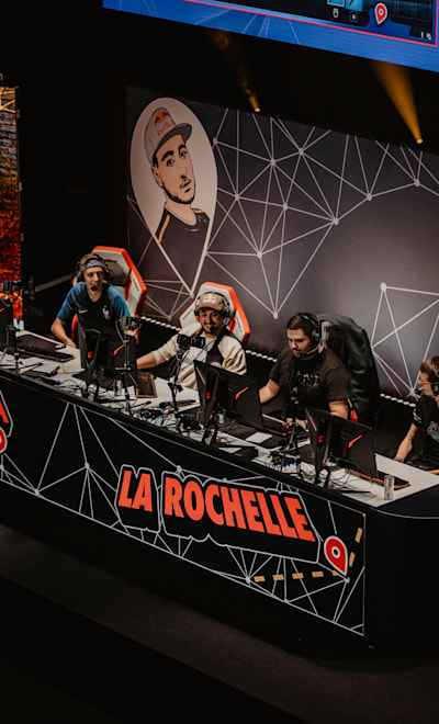 Gotaga is seen during the Gotaga on Tour event in La Rochelle, France on October 12, 2019.