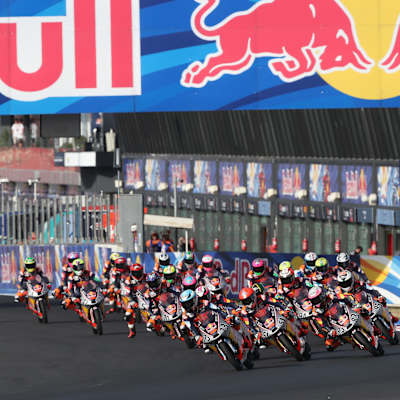 Start of Rookies Cup Race 1 in Misano 2024