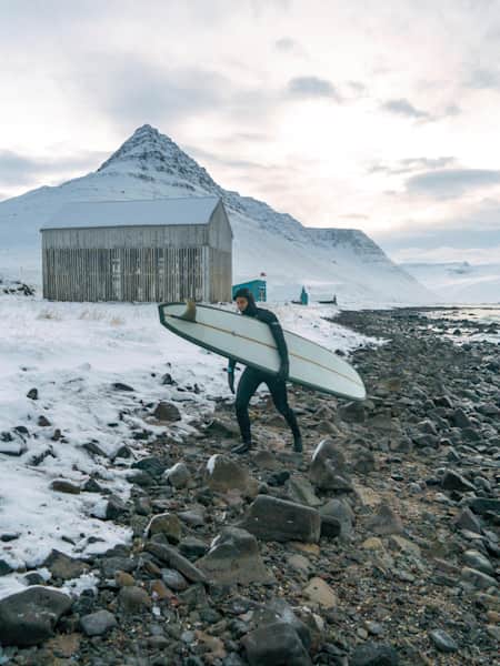 Chris Burkard: Iceland – Northern Lights Surf +Images+