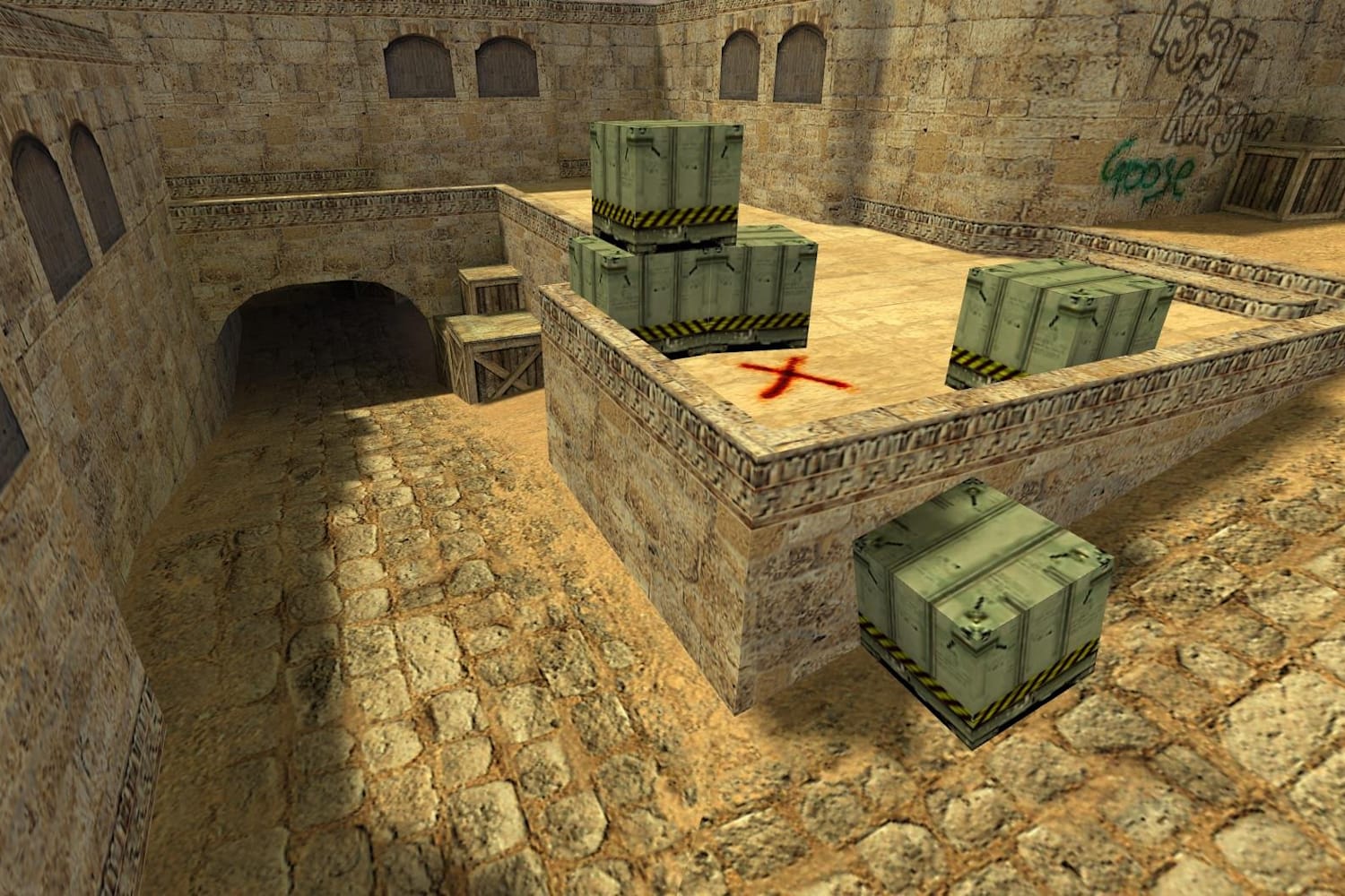 Counter Strike Map De Dust2 Defuse Cartes Jeu Video