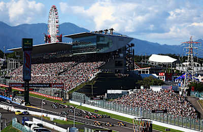 Max Verstappen of Oracle Red Bull Racing at the Japanese Grand Prix on September 24, 2023.