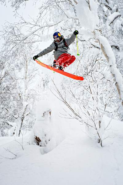 Paddy Graham performs in Hokkaido, Japan on January 22, 2014.