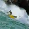 Kai Lenny competes in The Ulitimate Waterman 2015