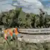 Maior rampa da pista de DHU na Eslováquia