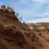 Kurt Sorge takes a drop in his winning Rampage run