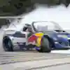 Mike Whiddett sur le circuit d'Highlands
