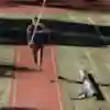 Trey Hardee doing the pole vault