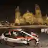 Jari-Matti Latvala na Zócalo, Cidade do México