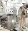 Launch capsule and space suit: Red Bull Stratos
