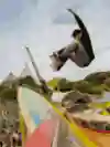 Action from Red Bull Roller Coaster at Munich Mash 2018.