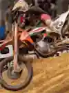 An image of a Red Bull motocross rider on a KTM during a race.