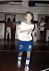 Neymar Jr. runs on to the field for football match
