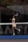 Claudia Fernandez Sanchez showcases her skills during the Santiago Premier Padel P1 quarter-finals in Chile, March 2021, in an intense and dynamic performance