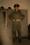 陸軍官校時的Joe Joe Huang。