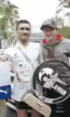 Tomek Walerowicz i Adam Małysz