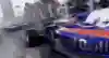 The 2017 Toro Rosso F1 car displayed on track in the new F1 2017 video game by Codemasters.
