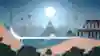 A screenshot from Alto’s Odyssey showing the new water mechanic.
